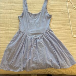Silence + Noise Sky Blue Dress